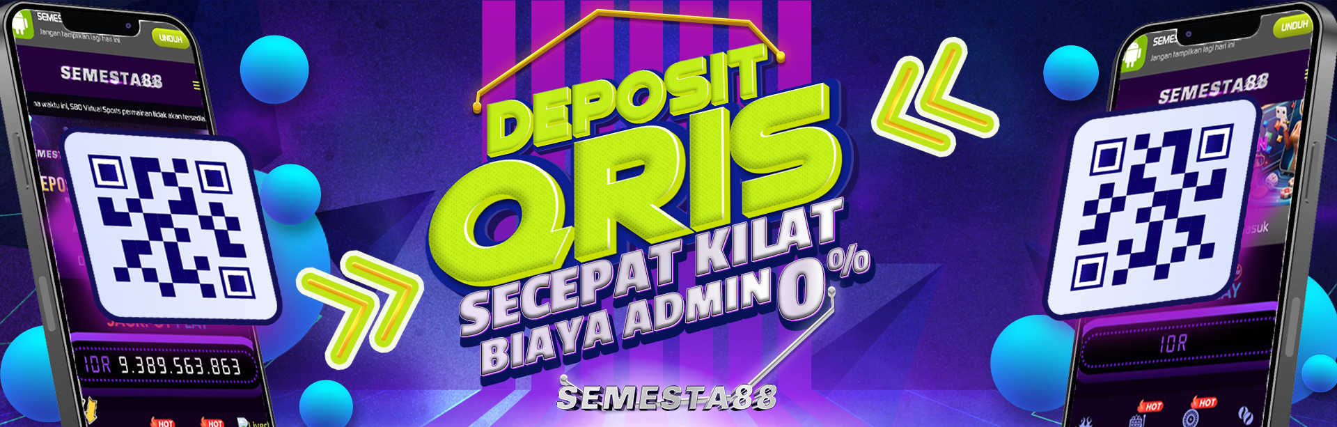 DEPOSIT QRIS KILAT ADMIN 0%