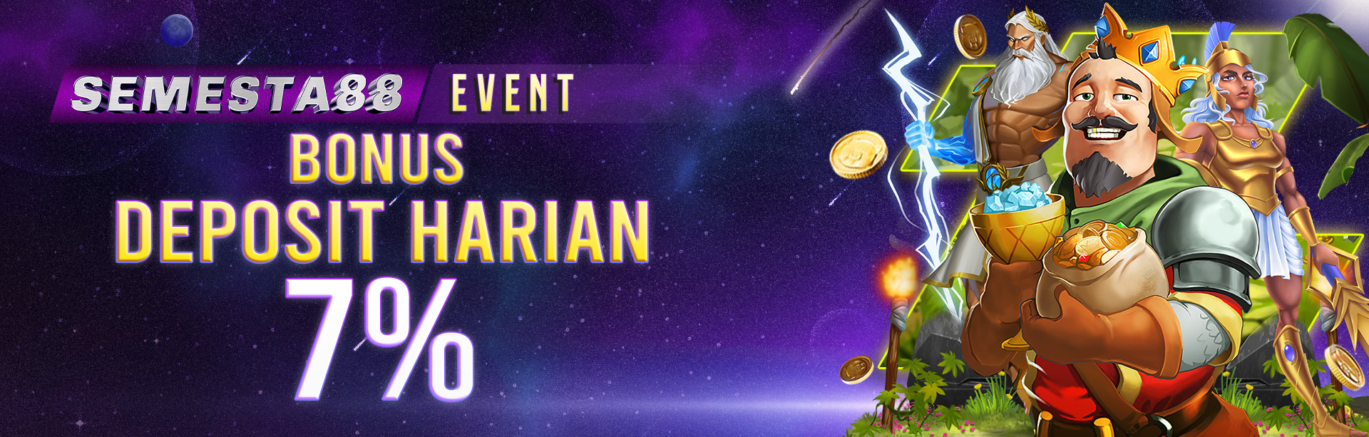 BONUS DEPOSIT HARIAN 7%