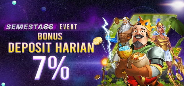 BONUS DEPOSIT HARIAN 7%