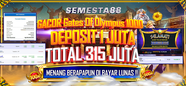 MENANG BERAPAPUN DI BAYAR LUNAS !!