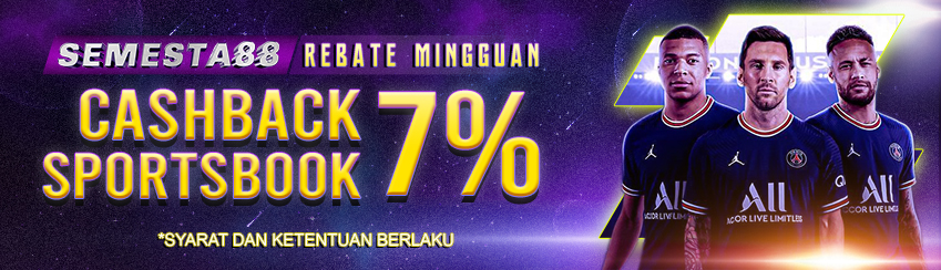 CASHBACK SPORTSBOOK 7%