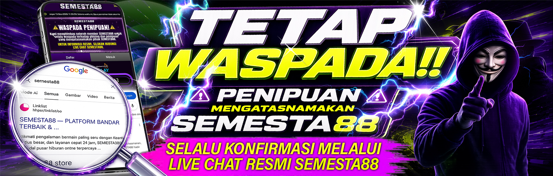 WASPADA PENIPUAN !!!