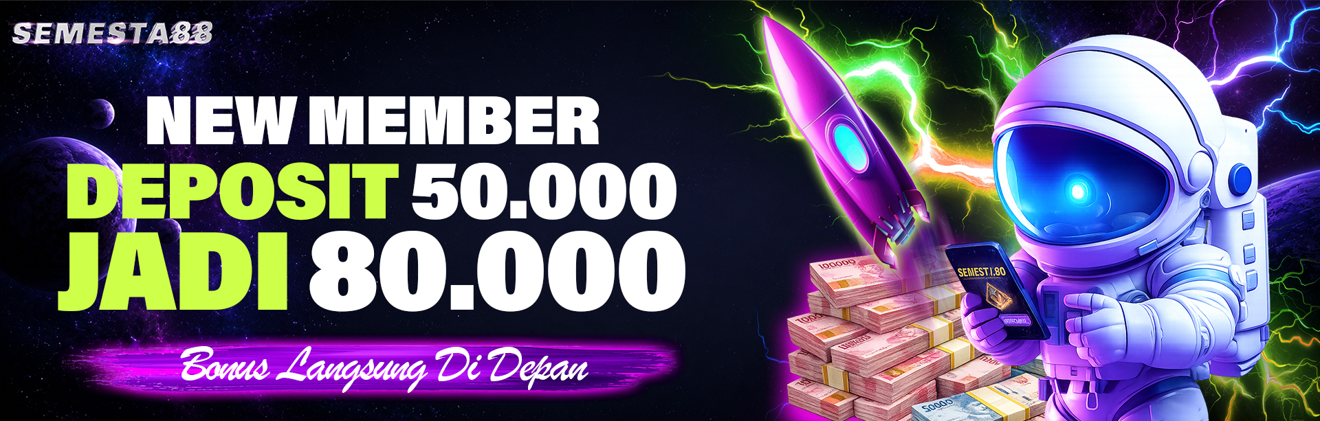 SPECIAL NEW MEMBER BONUS DIDEPAN 30 + 30