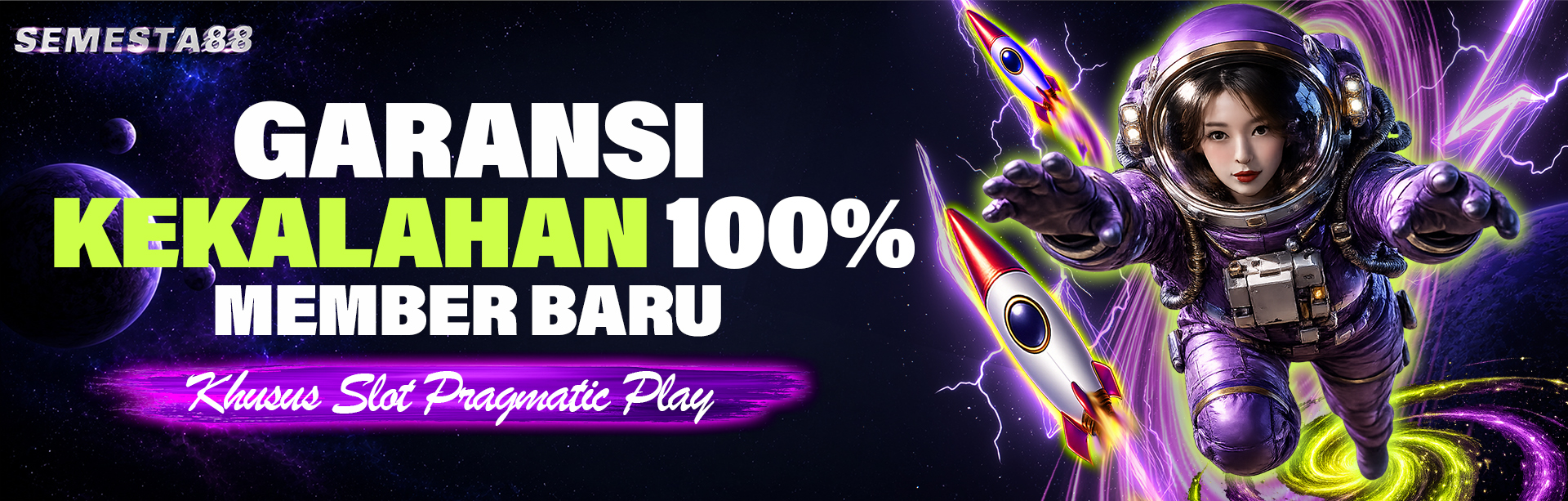 GARANSI KEKALAHAN 100% SLOT PRAGMATIC PLAY	
