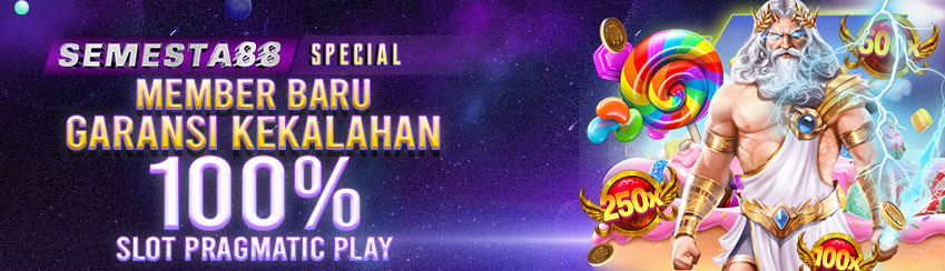 GARANSI KEKALAHAN 100% SLOT PRAGMATIC PLAY