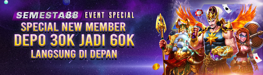 SPECIAL NEW MEMBER BONUS DIDEPAN 30 + 30